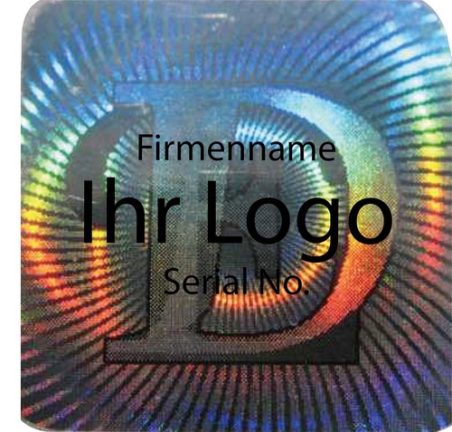 Hologramm-Aufkleber