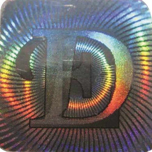 Hologramm-Aufkleber