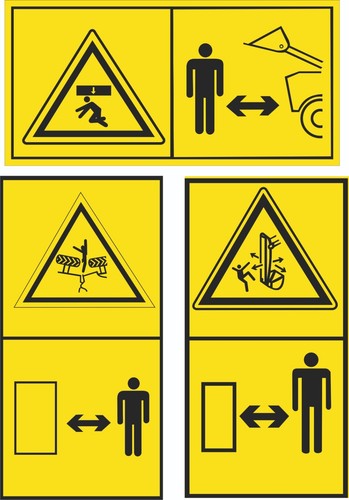 Sicherheit warnung aufkleber - sicherheit,