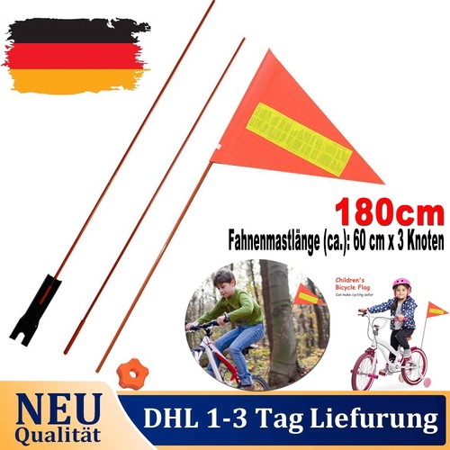 180cm fahrradfahne - de,